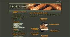 Desktop Screenshot of cave-a-cigares.fr